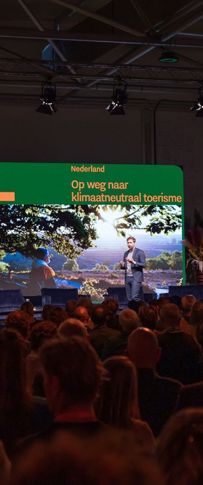 Spreker Ewout Versloot op de Toerisme Top