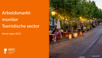 Cover publicatiepagina NBTC Arbeidsmarktmonitor