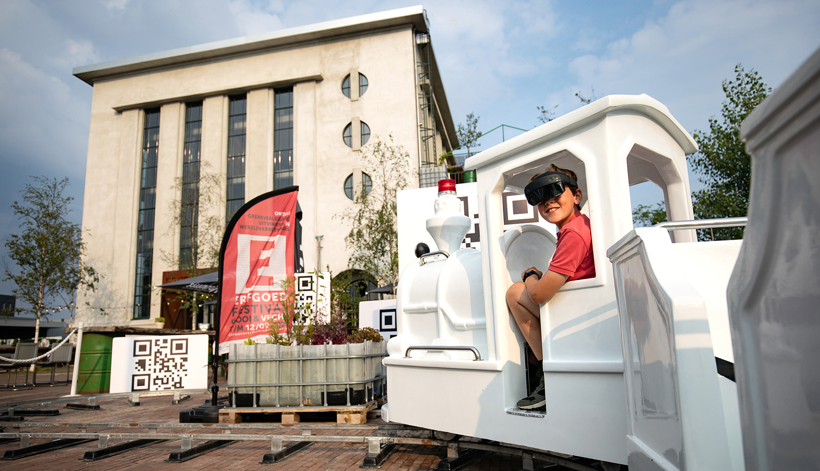 Reality-tramrit die digitaal erfgoed tot leven brengt tijdens Erfgoedfestival Gooi & Vecht