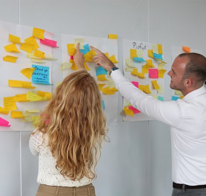 Planningsbord inrichten