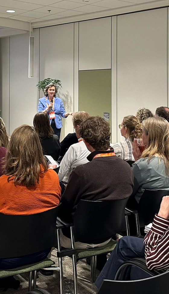 Beleidsmakersdag 2026 presentatie Thijs en Anouk