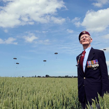 Veteraan herdenkt bevrijding