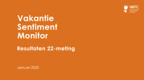 Cover Vakantie Sentiment Monitor januari 2025