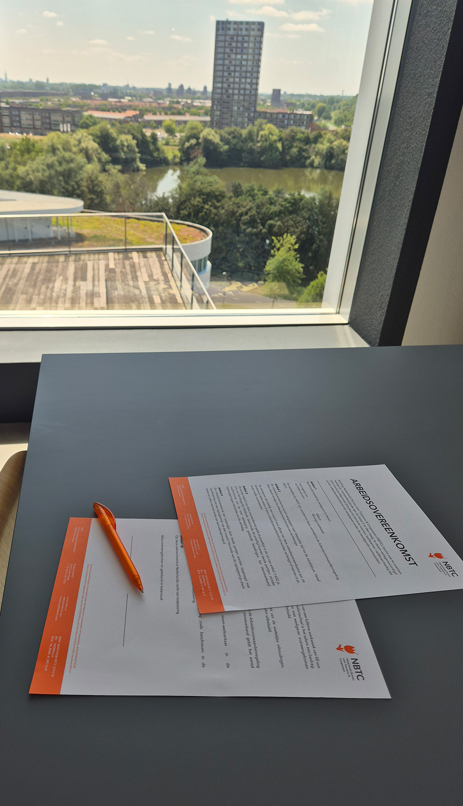 Werken bij solliciteren stap 4 tekenen