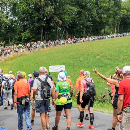 Vierdaagse van Nijmegen. Van Groesbeek naar Berg en Dal