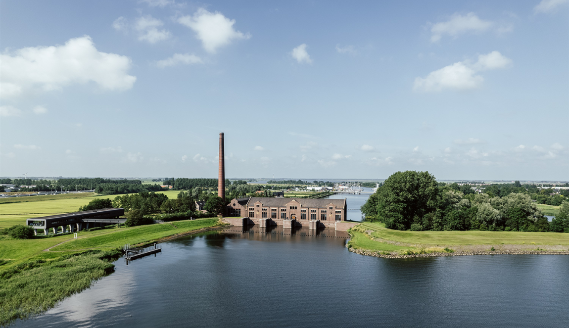 Het Woudagemaal in Lemmer is het grootste stoomgemaal ooit gebouwd en sinds 1998 UNESCO Werelderfgoed