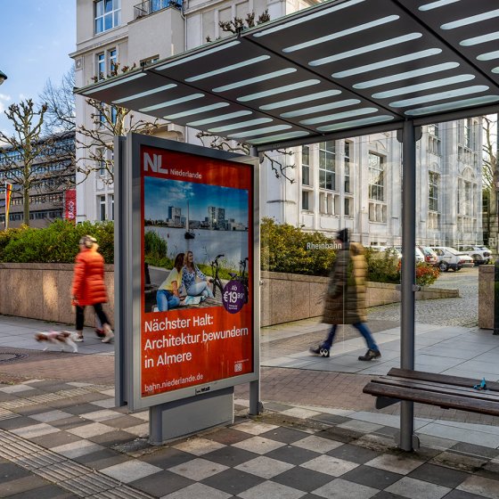 Campagne DB Kleverstra&szlig;e Fischerstra&szlig;e D&uuml;sseldorf 
