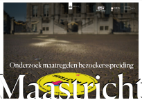 Cover Onderzoek maatregelen bezoekersspreiding Maastricht