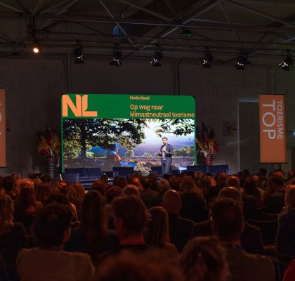 Spreker Ewout Versloot op de Toerisme Top
